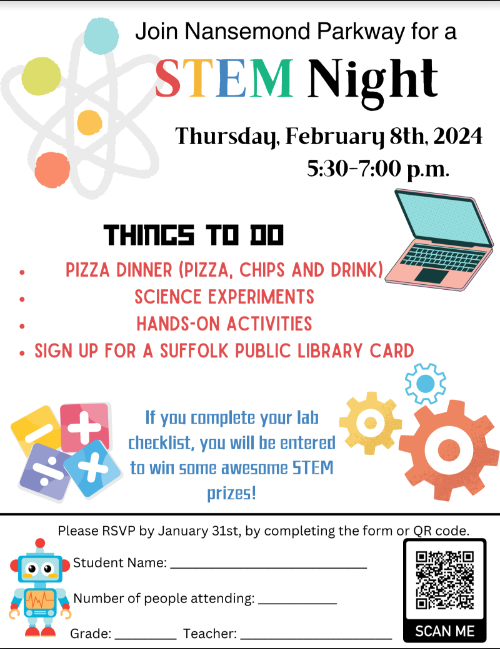 For the Love of Stem Family Engagement Night